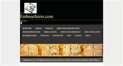 Desktop Screenshot of embouchures.com